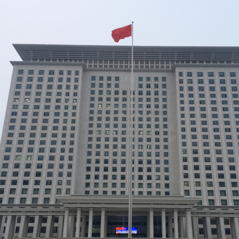 不銹鋼旗桿和建筑的高度比例一般是多少？