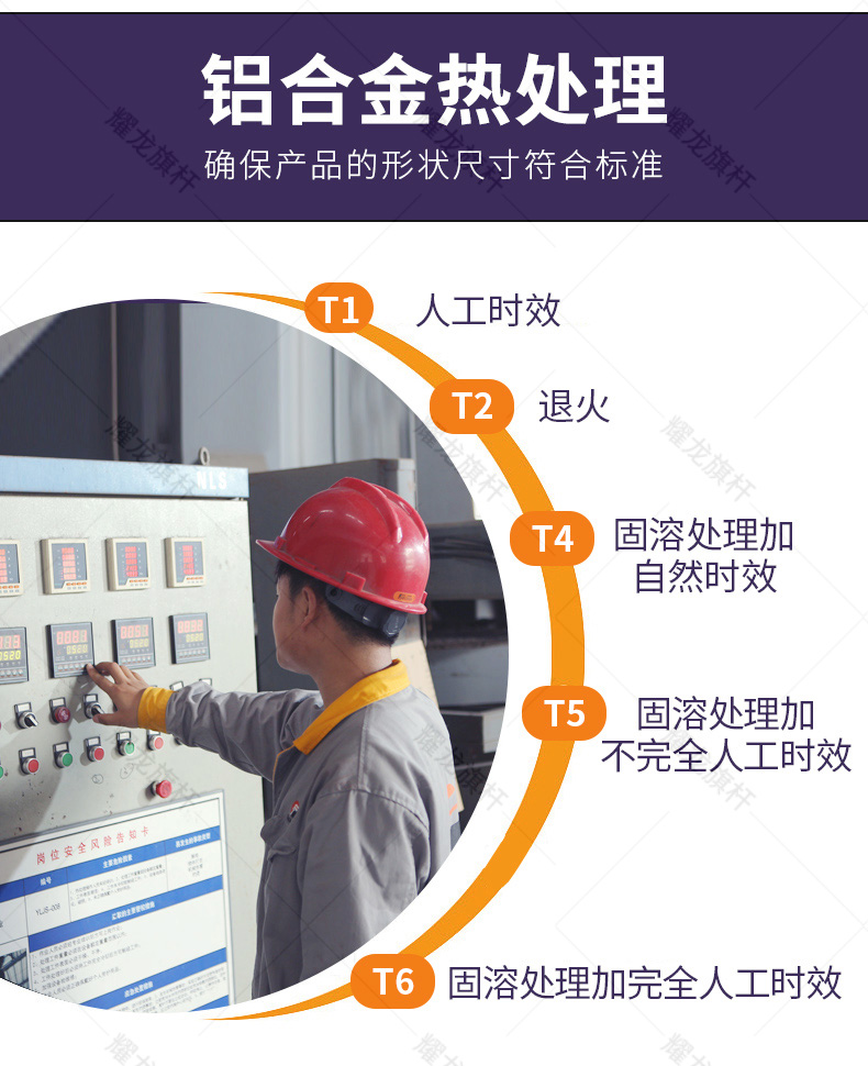 山東淄博榮耀廣場(chǎng)鋁合金旗桿